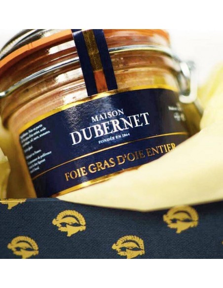 Whole duck foie gras 125g - DUBERNET